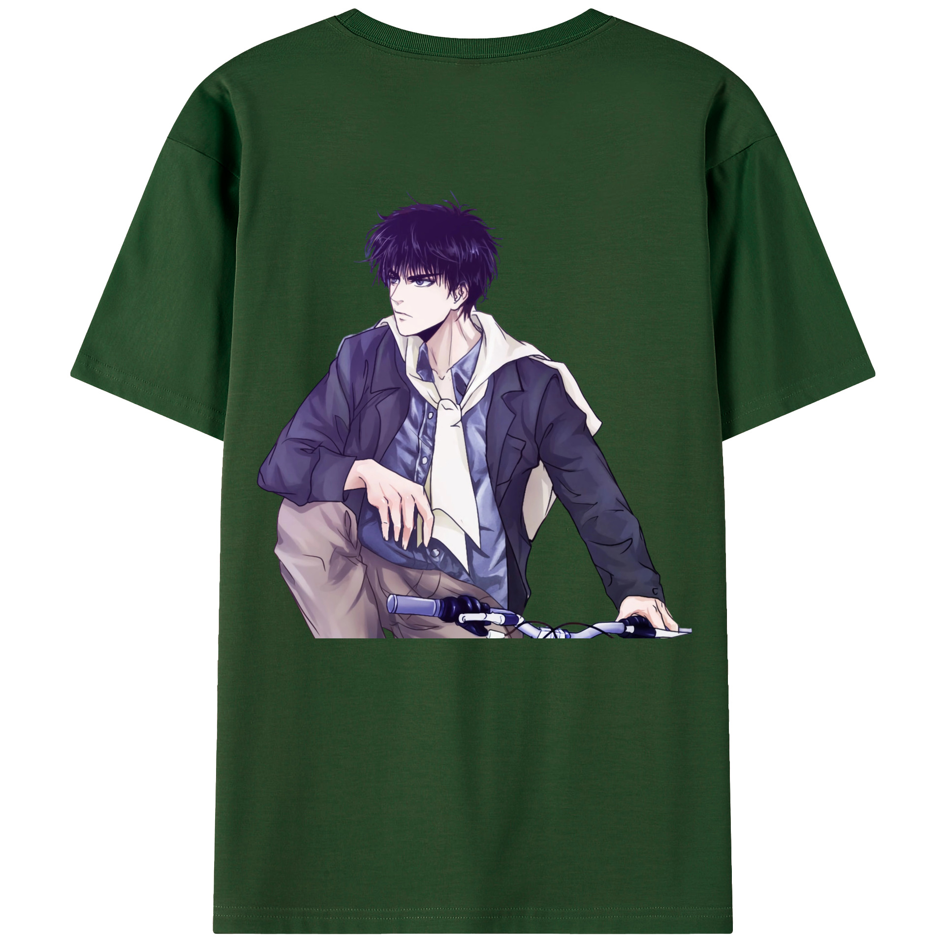 SLAM DUNK／スラムダンク 綿100％半袖Tシャツ（背面プリント）